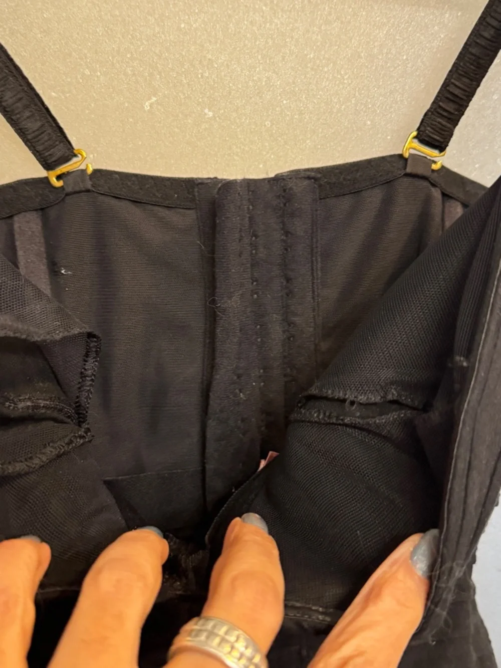 Agent provocateur Tatiana Black Structured Bustier Corset Top - Picture 3 of 5